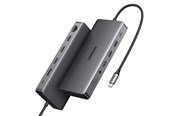 Dokkingstasjon - UGREEN 13in1 USB-C - 2x USB-A 3.2 / 2x USB-A 3.0 / USB-C 3.2 / 2x HDMI / RJ45 / SD and TF / AUX / USB-C PD - 15978