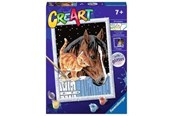 Kreative leker - Ravensburger CreArt Paint by Numbers - Friends in the Stable - 202171