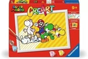 Kreative leker - Ravensburger CreArt Paint by Numbers - Super Mario - 238880