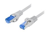 Nettverkskabel - Lanberg patch cable - 5 m - grey RAL 7035 - Grå - 5m - PCF6A-10CC-0500-S