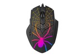 Mus - Tracer GameZone Black Widow - Mus - Optisk - 6 - Svart - TRAMYS47360