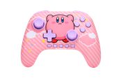 Spill - Tilbehør - PowerA Trådløs Advantage-kontroller for Nintendo Switch 2 - Kirby-puff - NSGP0547