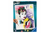 Kreative leker - Ravensburger CreArt Paint by Numbers - Audrey Hepburn - 25526 9