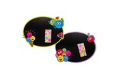 Utendørsleker - Duckiez Chalkboard with Chalk - Smiley Face - 6390