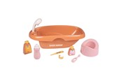 Dukker, Bamser & Utstyr - Smoby Baby Nurse Doll Bath Set - 9pcs. - 7600220383