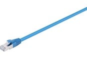 Nettverkskabel - Fuj:tech CAT6A S/FTP network cable 10 m blue - Blå - 10 meter - 902779