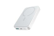 Nødlader - Joyroom Powerbank JR-W020 20W 10000mAh MagSafe + USB-C - USB-C cable 0.25m - white Nødlader - Hvit - 10000 mAh - 6941237166401
