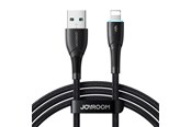 USB - Joyroom Starry Series SA32-AL3 3A USB-A / Lightning cable 1m - black - Joyroom SA32 AL3 Starry Series 3A Fast Charging Da