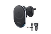 Mobil - Adaptere og ladere - Anker Prime Wireless Car Charger (MagGo AirCool Pad) - B2933H11