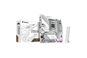 Hovedkort - GIGABYTE X870M AORUS ELITE WIFI7 ICE Hovedkort - AMD X870 - AMD AM5 socket - DDR5 RAM - Micro-ATX - X870M A ELITE WF7 ICE