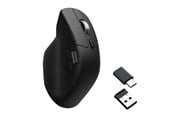Mus - Keychron M6 Silent - Light 86g Trådløs 1K - Ergonomisk mus - Optisk - 6 - Svart - M6S-A1