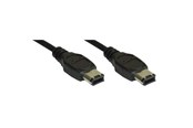 USB - InLine Firewire cable IEEE1394 400 Mbps 1.0 m long 6/6-pin - FW-1