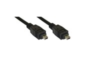 USB - InLine Firewire/DV cable ieee1394 400Mbps 3.0m 4/4-pin - FW-15