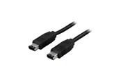 USB - InLine firewire cable 6-PIN male - 6-PIN male 4.5 m black - FW-4