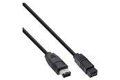 USB - InLine FireWire 400 to 800 1394 cable 6/9-pin 5 m - FW-84