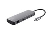 Dokkingstasjon - Trust Dalyx - docking station - USB-C 3.2 - HDMI - 10Mb LAN - 25672