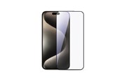 Mobil - Beskyttelsesglass - Joyroom JR-MLG0278 2.5D HD Dustproof Tempered Glass with Black Frame for iPhone 15 Plus/16 Plus - JR-MLG0278