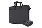 Veske/Hylster/Sekk til bærbar PC - Trust Bologna - notebook carrying case + mouse - Black - 24988