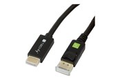 Skjermkabel - IC INTRACOM TECHly adapter cable - DisplayPort / HDMI - 1 m - ICOC DSP-H12-010