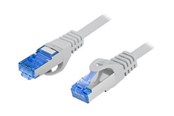 Nettverkskabel - Lanberg patch cable - 10 m - grey RAL 7035 - Grå - 10m - PCF6A-10CC-1000-S