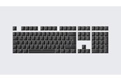 Tastatur - Wooting PBT ISO Keycaps - Just Black - Tastehetter - Tysk - Svart - KC3-DE1-PDS-BK1