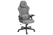 Gamingstol - Deltaco DC130 Gaming Gamingstol - Grå - Stoff - GAM-180-LG