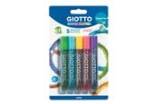 Hobbyartikler - Giotto Decor Glitter Glue Confetti 5 pcs BL - 11-545400