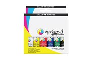 Arts & Crafts - Tilbehør - Daler-Rowney System3 Fluid Acrylic Starter Set 6x29.5 ml - 16-139029100