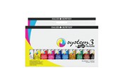 Arts & Crafts - Tilbehør - Daler-Rowney System3 Fluid Acrylic Introduction Set 10x29.5 ml - 16-139029101