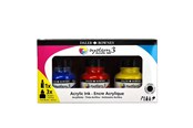 Arts & Crafts - Tilbehør - Daler-Rowney System3 Starter Ink Set 3x29.5 ml - 16-161100003