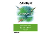 Arts & Crafts - Tilbehør - Canson Graduate White Drawing Pad A5 160G 30 SH - 17-400110364