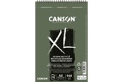 Arts & Crafts - Tilbehør - Canson XL Recyclé FG A5 160G Spiral 25 SH - 17-200001871