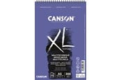 Arts & Crafts - Tilbehør - Canson XL Mix-Media MG A5 300G Spiral 15 SH - 17-200001872