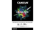 Arts & Crafts - Tilbehør - Canson Graduate Black Paper Pad A5 120G 20 SH - 17-400110385