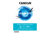 Arts & Crafts - Tilbehør - Canson Graduate Watercolour Pad A4 250G 20 SH - 17-400110374