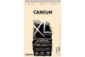 Arts & Crafts - Tilbehør - Canson XL Sand Grain A4 160G Natural Spiral 40 SH - 17-400110393