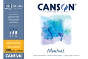 Arts & Crafts - Tilbehør - Canson Montval CP 10.5x15.5 cm 300G Block 12 SH - 17-200006532