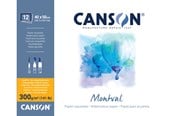 Arts & Crafts - Tilbehør - Canson Montval CP 40x50 cm 300G Block 12 SH - 17-200006546