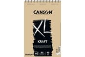 Arts & Crafts - Tilbehør - Canson XL Kraft LD A4 90G Spiral 60 SH - 17-400039141