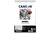 Arts & Crafts - Tilbehør - Canson The Wall A4+ 220G Spiral Pad 30 SH - 17-400078797