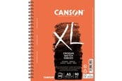 Arts & Crafts - Tilbehør - Canson XL Croquis FG A5 90G Spiral long side 60 SH - 17-200787221