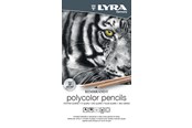 Arts & Crafts - Tilbehør - Lyra Rembrandt Polycolor Grey Tin Box 12 pcs - 1-2001122