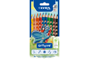 Arts & Crafts - Tilbehør - Lyra Groove 10 pcs BL - 1-3811100