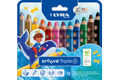 Arts & Crafts - Tilbehør - Lyra Groove Triple 1 12 pcs - 1-3831120