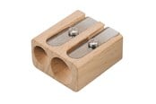 Arts & Crafts - Tilbehør - Lyra Sharpener Twin-Hole Pro Nat. Wood  ej bild - 1-7303220