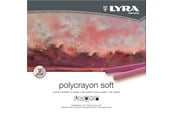 Arts & Crafts - Tilbehør - Lyra Polycrayons Soft in box 24 pcs - 1-5651240