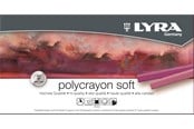 Arts & Crafts - Tilbehør - Lyra Polycrayons Soft in box 12 pcs - 1-5651120