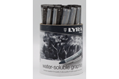 Arts & Crafts - Tilbehør - Lyra Crayon Graphite Pot 24 pcs  8x 2B 8x 6B 8x 9B - 1-5623240