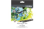 Skrive- & Tegneverktøy - Lyra Aqua Brush Duo Marker 24 pcs - 1-6521240
