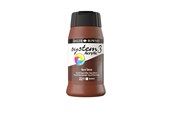 Arts & Crafts - Tilbehør - Daler-Rowney System3 500 ml Burnt Sienna - 16-129500221